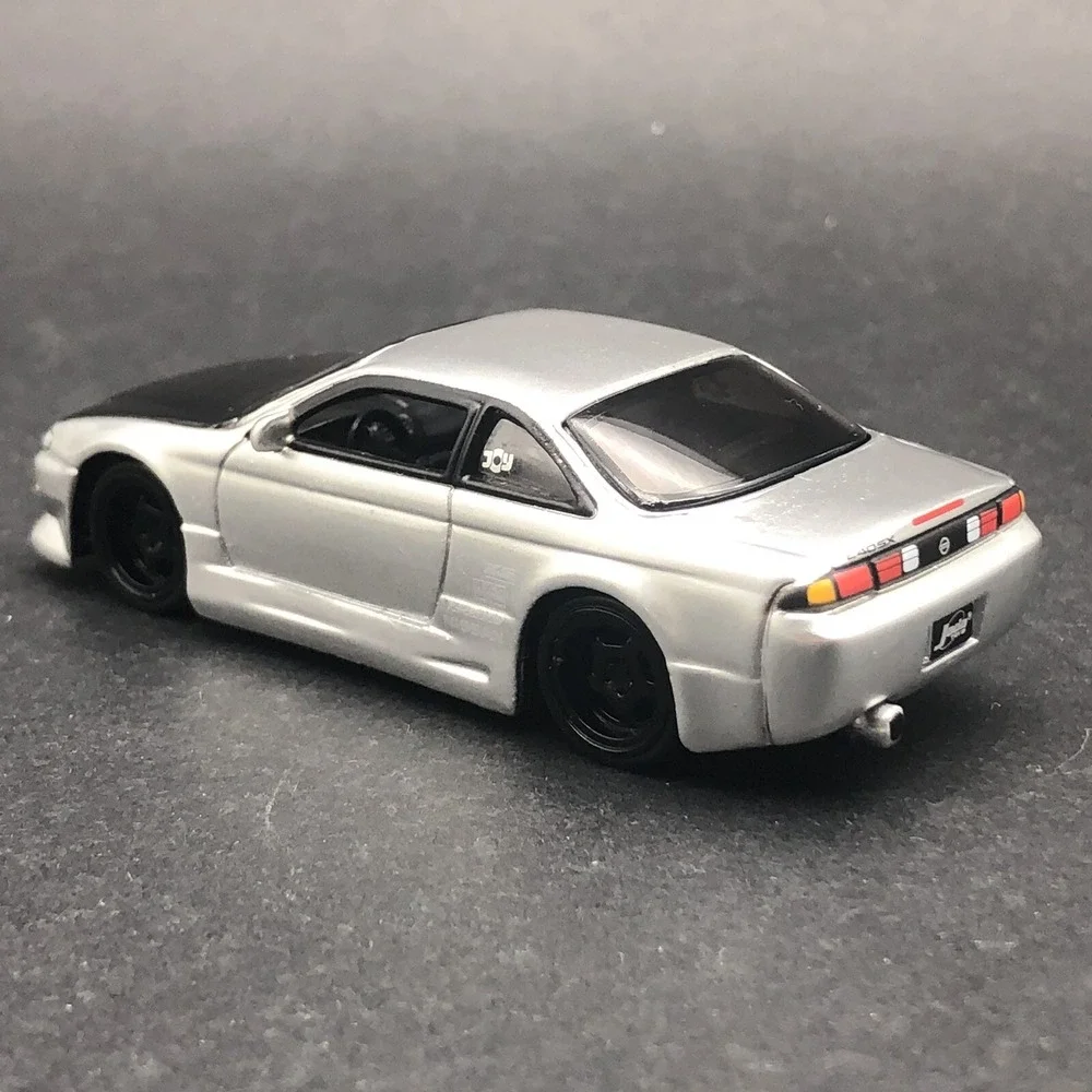 Jada Dub City 1998 '98 Nissan 240SX S-14 Car Silver‎ Diecast 1/64 Rubber Tires